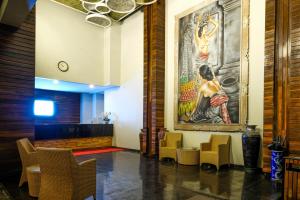 Et opholdsområde på Sans Vibes Hotel Seminyak