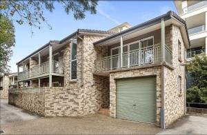 Bygningen som feriehuset ligger i