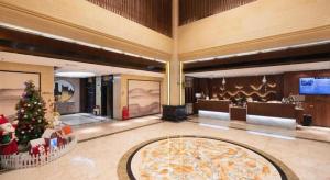 Μια τηλεόραση ή/και κέντρο ψυχαγωγίας στο Fuzhou Xin Zi Yang Hotel