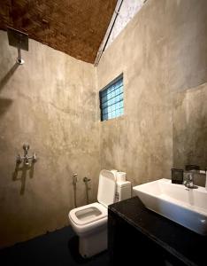 Et badeværelse på CASA de SAZU