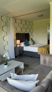 Posezení v ubytování MANDITAZ STUDIO