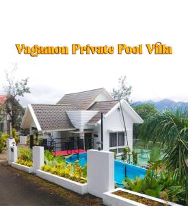 a villa with a swimming pool in vijayanagara private pool villa at moonlight palace private pool villa vagamon in Vagamon +7 photos