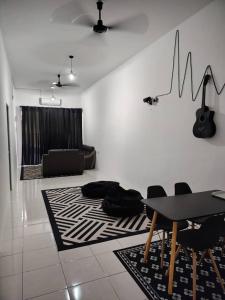 Et opholdsområde på Nazana Homestay