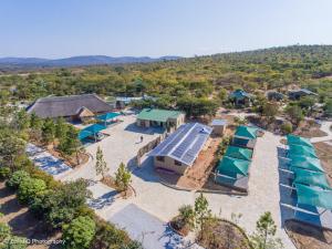 Naturlandskabet i nærheden af lodgen