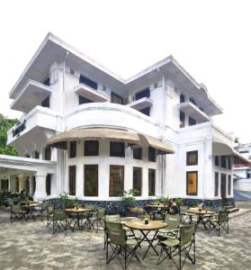 Bygningen som hotellet ligger i