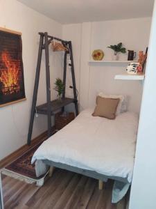 Postel nebo postele na pokoji v ubytování Małopolskie Swojskie