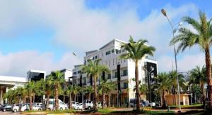 Bygningen som hotellet ligger i