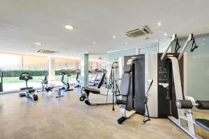 Fitness centrum a/nebo fitness zařízení v ubytování Occidental Playa de Palma