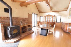 Et opholdsområde på Forest and Stars Akakura Villa