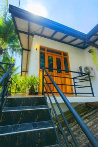 Bygningen som pensionatet ligger i