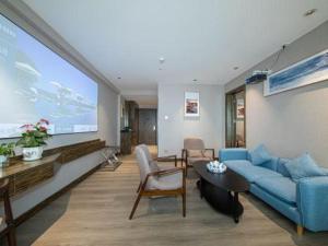 Χώρος καθιστικού στο Landmark Hotel