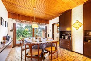 Nhà bếp/bếp nhỏ tại Ferienhaus Hebborn