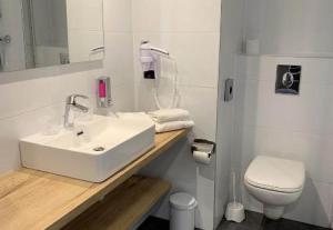 Ένα μπάνιο στο B&B HOTEL Brumath Bernolsheim +15 φωτογραφίες