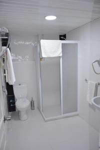 Koupelna v ubytování Bilge Suite Hotel