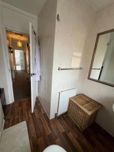 Koupelna v ubytování Comfort rooms near City Airport