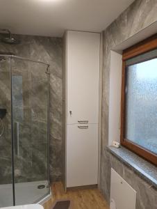 Koupelna v ubytování Letnisko