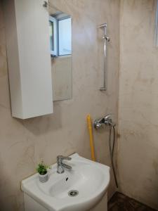 Koupelna v ubytování Апартамент Light blue