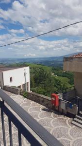 a view from the balcony of a building at Clementina B&B in Brittoli