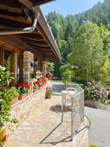 En have udenfor Agriturismo Cornei da Nadia