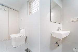 Koupelna v ubytování Collection O Kulathoor TechnoparkFormerly United Mansions