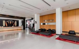 Χώρος καθιστικού στο RH Hotel Sibu