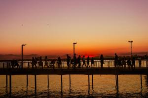 Bình minh/hoàng hôn nhìn từ căn hộ  hoặc gần đó