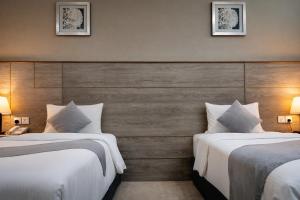 Ένα ή περισσότερα κρεβάτια σε δωμάτιο στο فندق صحارى صبيا - Sahari Sabya Hotel