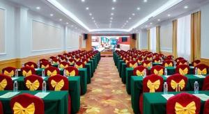 Møde- og/eller konferencelokalet på Vienna 3 Best Hotel Shenzhen Bantian Guangya Park Metro Station