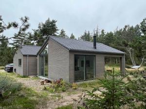 Bygningen som feriehuset ligger i