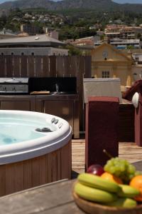 Nespecifikovaný výhled na hory nebo výhled na hory při pohledu z apartmánu