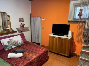 Et tv og/eller underholdning på Pinocchio's house in Ronchi dei Legionari