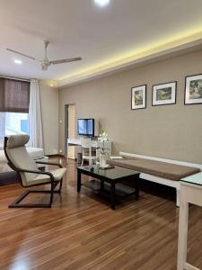 TV a/nebo společenská místnost v ubytování Hotel Ketan