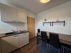 Kuchyň nebo kuchyňský kout v ubytování Mikra Homes24 in Meerane