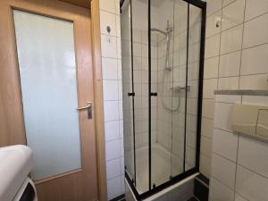 Koupelna v ubytování Mikra Homes24 in Meerane