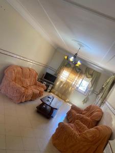 Khu vực ghế ngồi tại Appartement Vue sur Mer Boumerdès