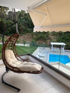 Swimmingpoolen hos eller tæt på ELiELani Oasis - 9x4 m Private Pool Villa