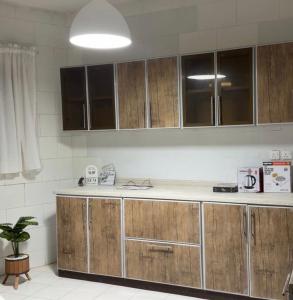 Køkken eller tekøkken på شقه بالقرب من الحرم النبوي