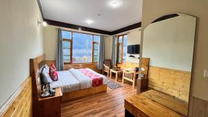 Μια τηλεόραση ή/και κέντρο ψυχαγωγίας στο The Rohtang Chalet