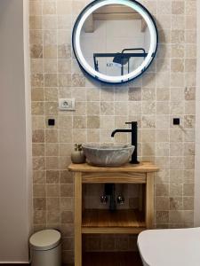 Phòng tắm tại Chalet De Paul