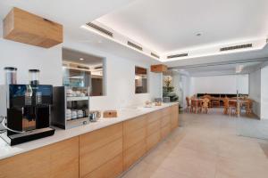 Køkken eller tekøkken på Locanda Maria