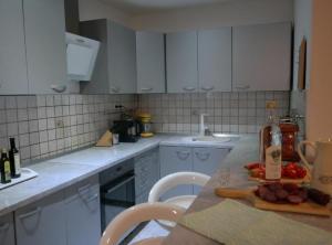 Køkken eller tekøkken på Mountain Flower Apartment