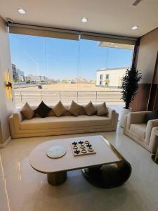 Et opholdsområde på سرايا بلقيس الاولى للشقق المخدومة