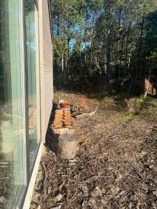 En have udenfor Nordic Summer House In Ålbæk With Spa And Sauna