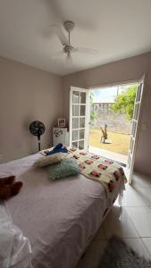 En eller flere senge i et værelse på Casa de Praia à Beira-Mar - Costa Bela