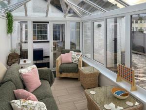 Χώρος καθιστικού στο Hillview