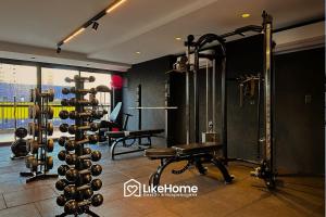 Fitnesscentret og/eller fitnessfaciliteterne på Solaz Smart Living - LikeHome Hospedagens
