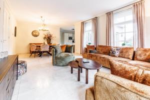 Khu vực ghế ngồi tại Landgoed Steenbergen