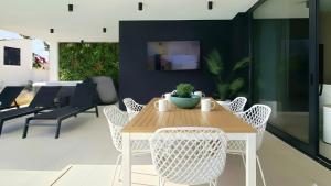 Posezení v ubytování Villa 1