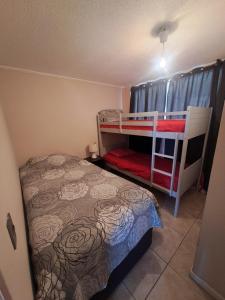 Postel nebo postele na pokoji v ubytování Avenida el Mar linda vista primera linea