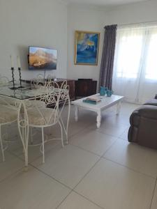 Et opholdsområde på Eucalyptus Cottage